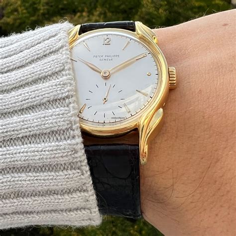 patek philippe 1996|Patek Philippe calatrava on wrist.